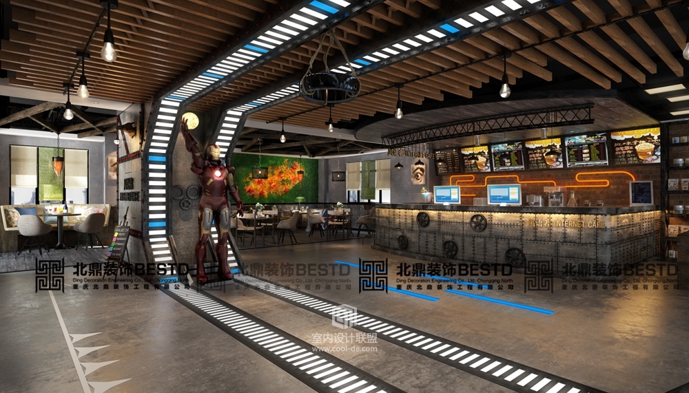 昆明网吧设计云南网吧设计昆明网吧装修-3