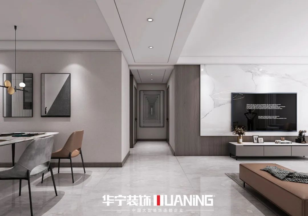 广东华宁装饰 | 古工作品「市值三区」现代风格，温馨雅致-75