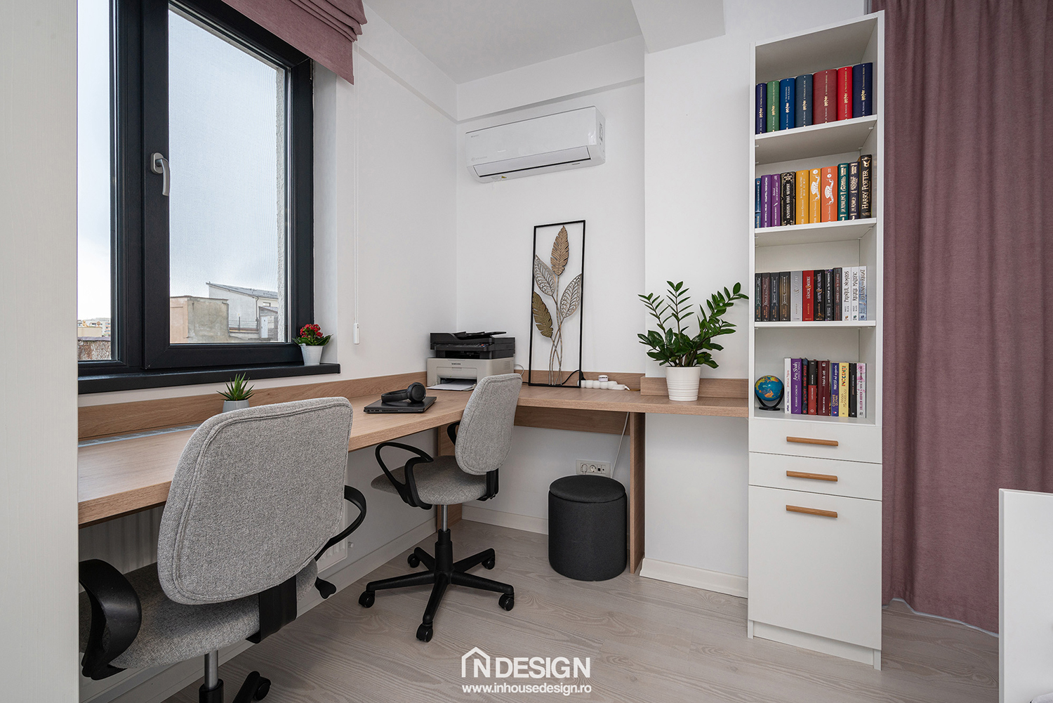 布加勒斯特91·5㎡三居室公寓斯堪的纳维亚风格装修丨罗马尼亚布加勒斯特丨In House Design-25