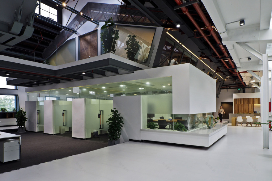 一艘悬浮的“战舰” & 幸福码头8号楼空间改造项目,上海 / 杜兹设计-56