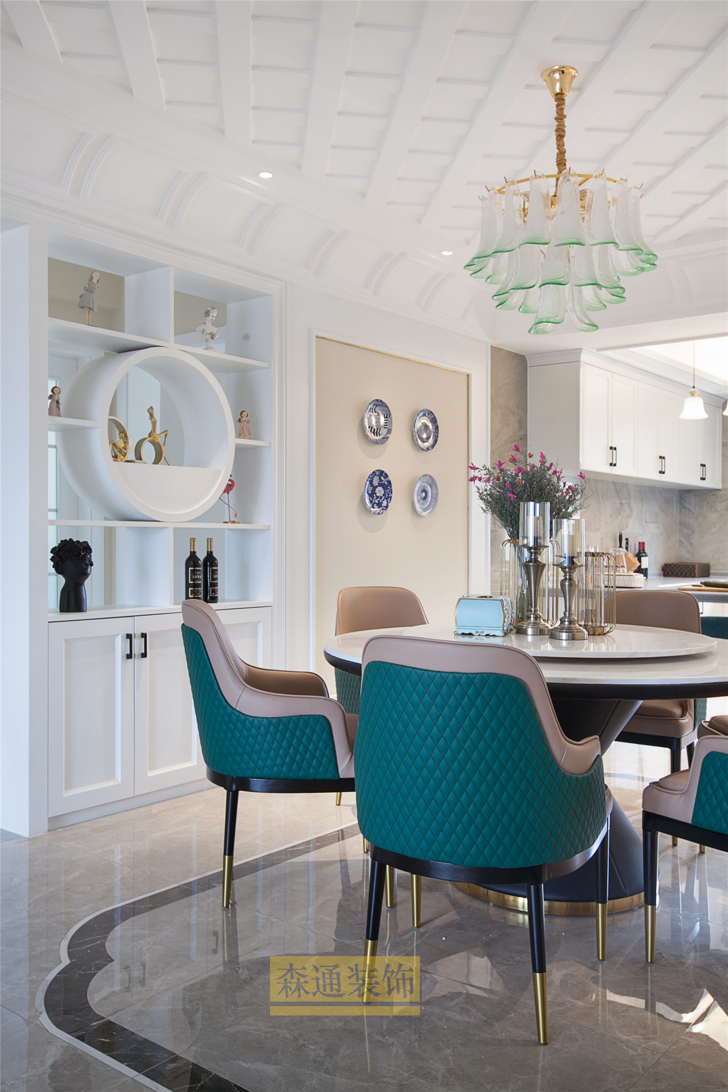 昆明海埂悦府轻美风格三室两厅设计-18