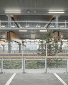 比利时安特卫普 Park+Ride 停车楼丨HUB