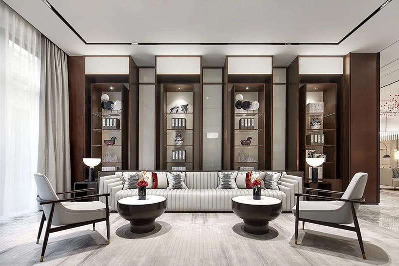 绍兴港龙·铂樾府售楼处 | 现代与古典的完美融合-18
