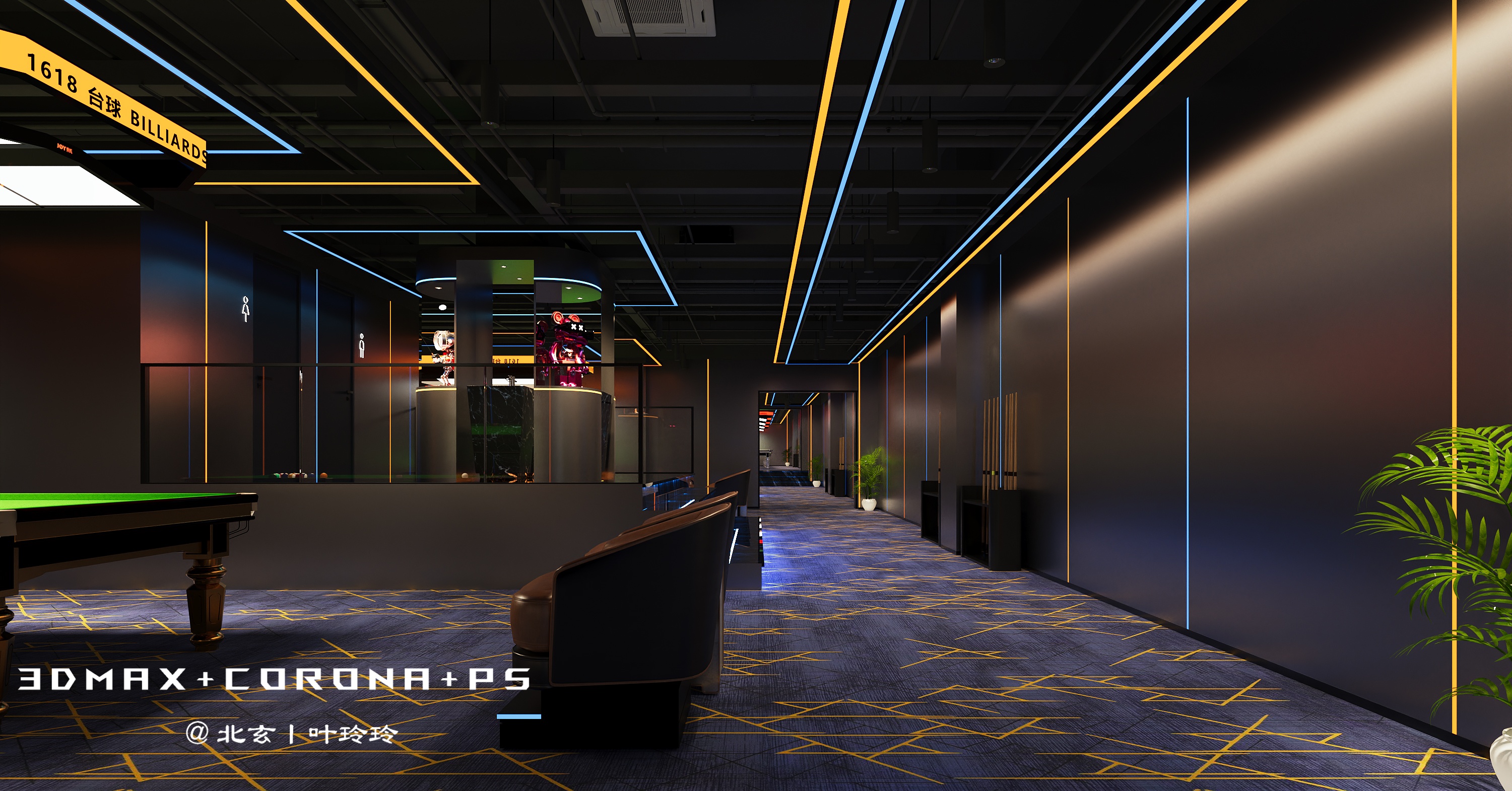 台球室设计-21