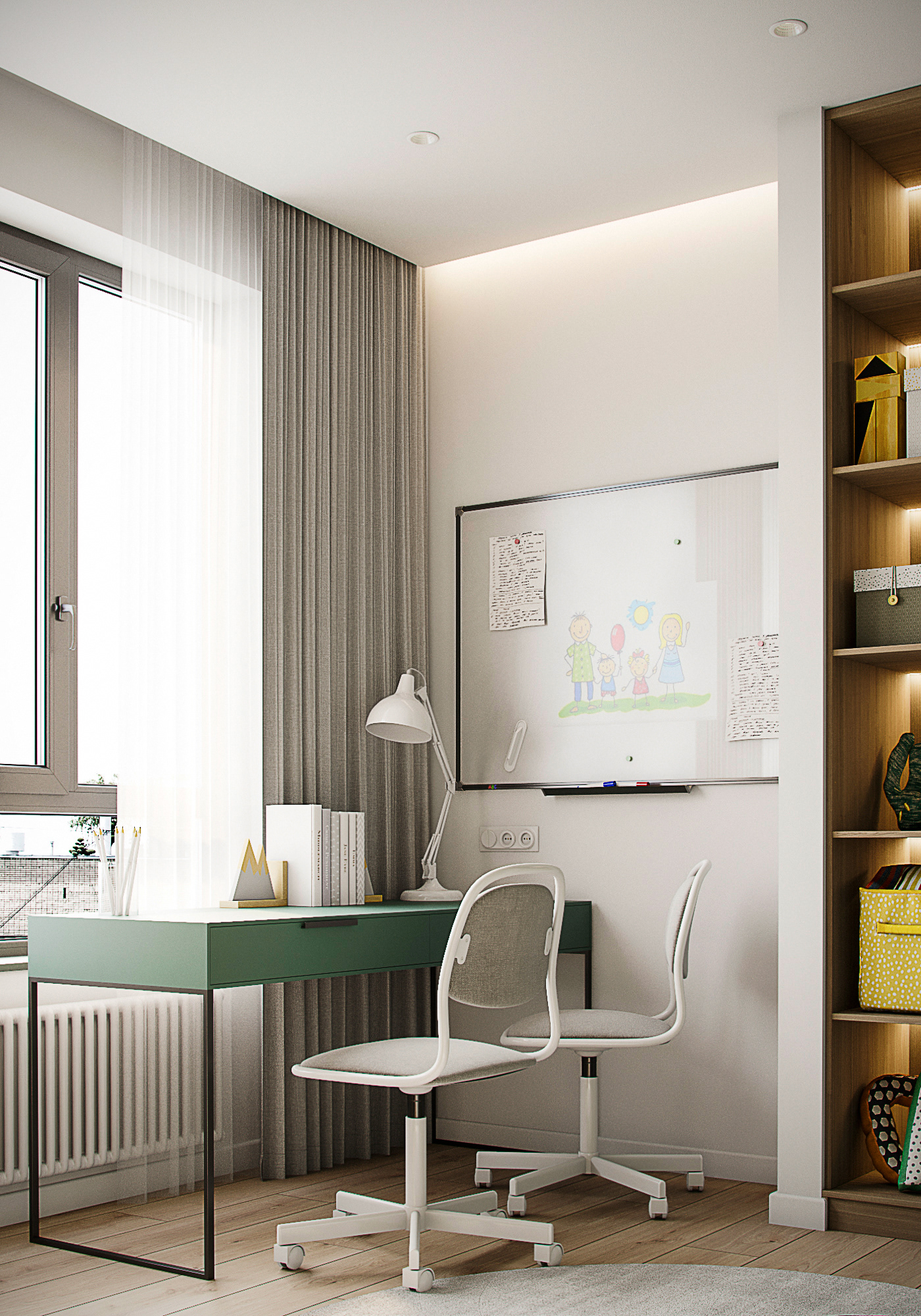 ZHK "Seliger City" 公寓室内设计-42