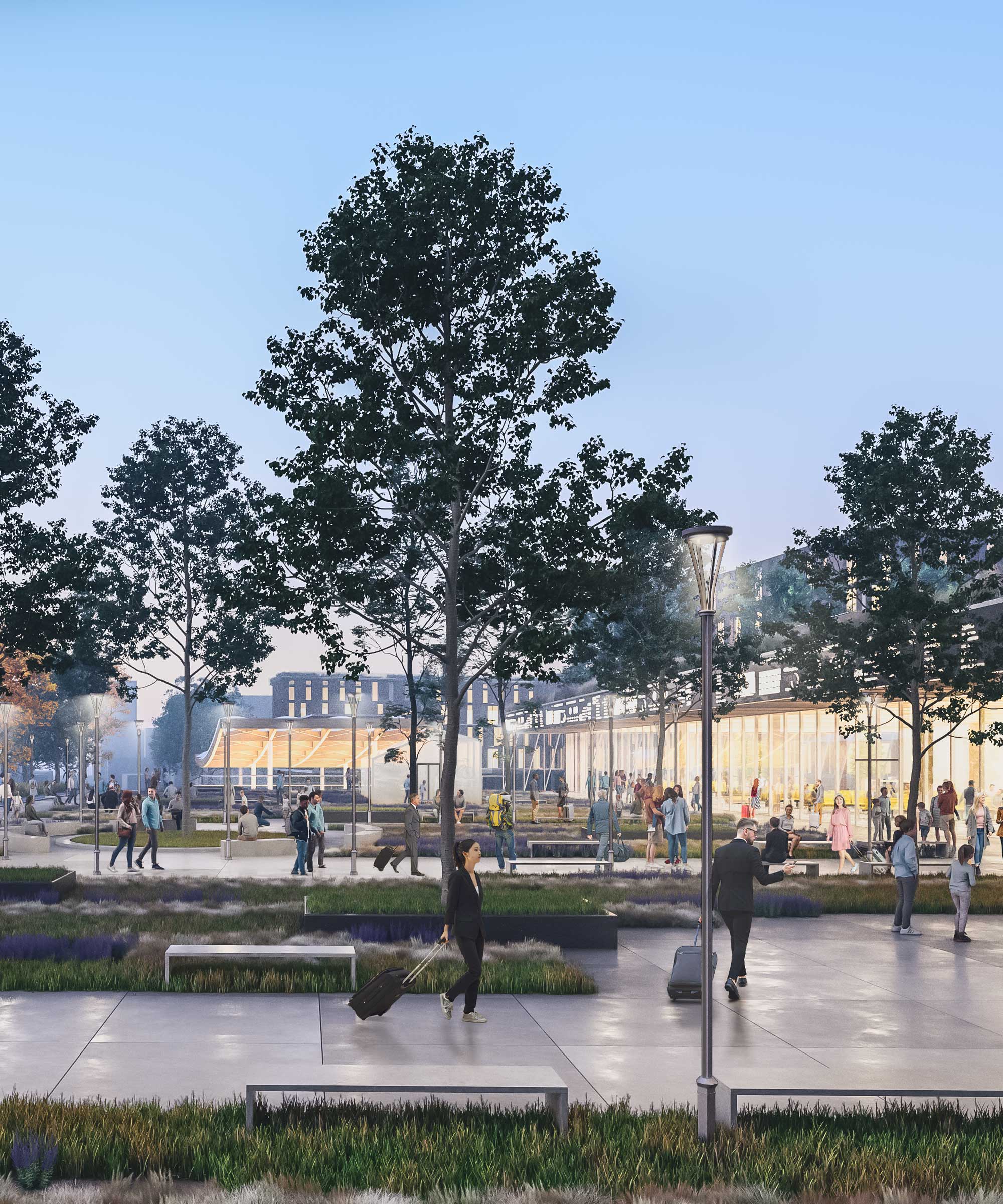 博维萨节点 莫勒科拉丨意大利米兰丨Park Associati等多家机构联合-2