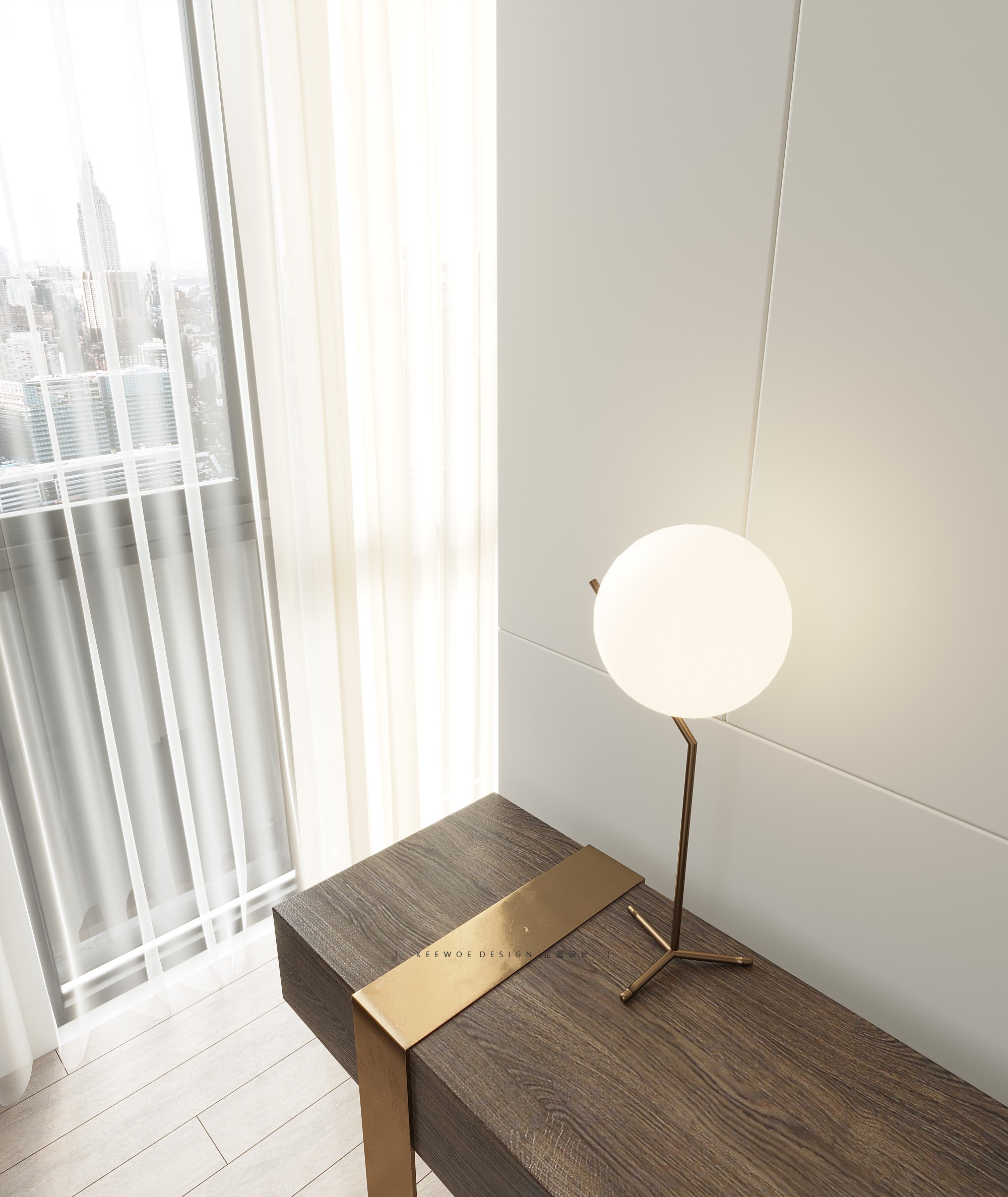 简约舒适，品质生活的平层企屋设计案例-11