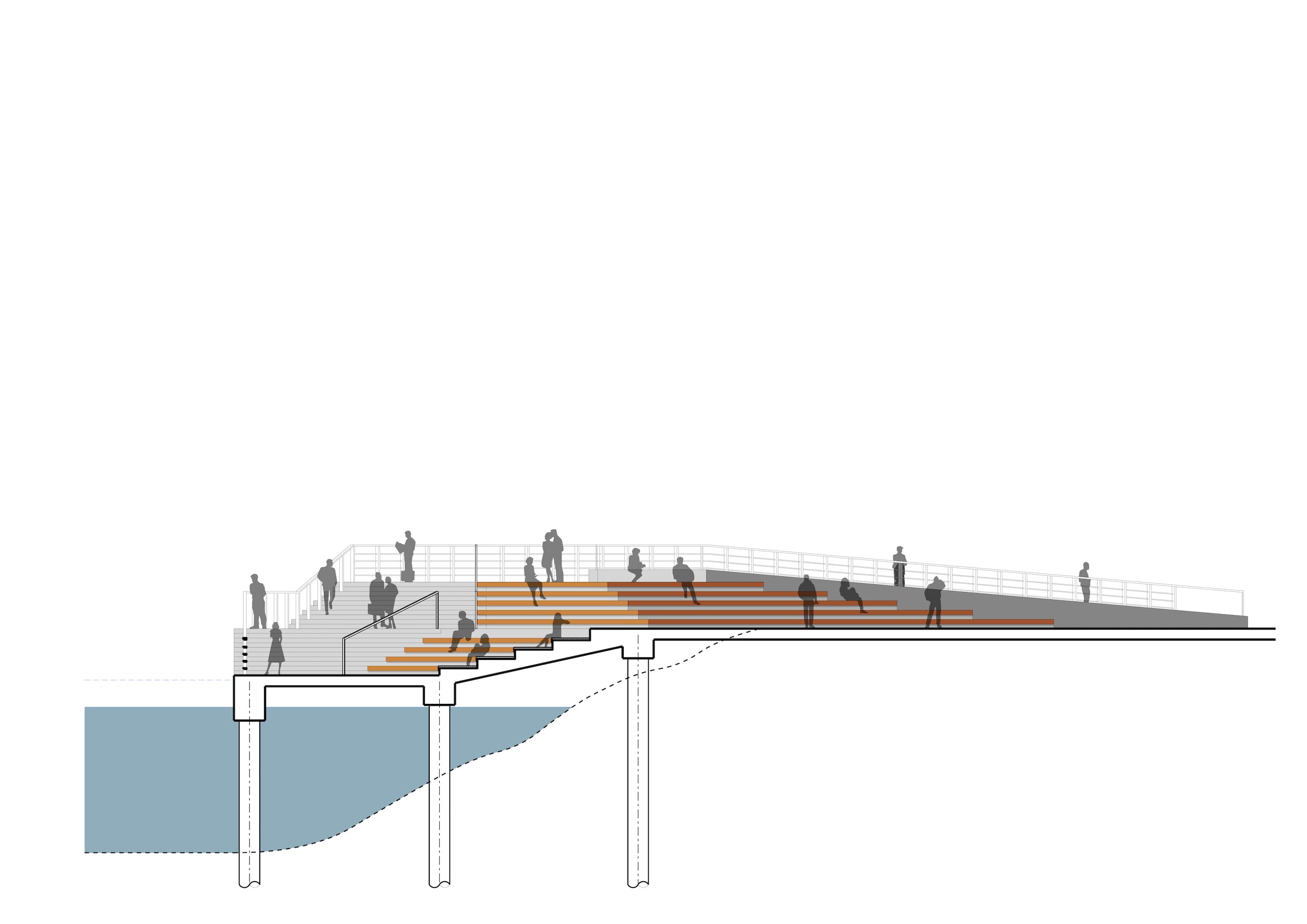 特拉福德滨水步道丨英国曼彻斯特丨Studio Fink-20