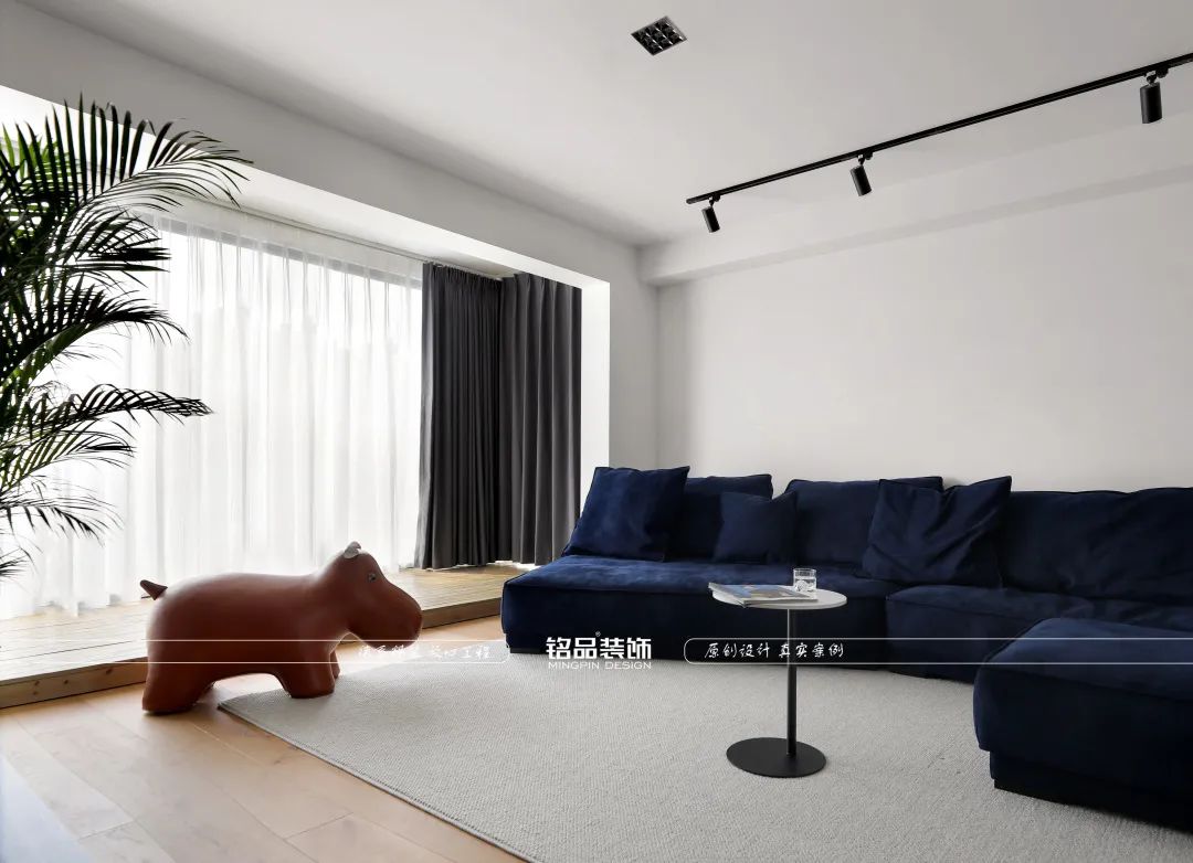 黑白简约,现代时尚 · 150㎡温馨舒适家居设计丨铭品装饰-20