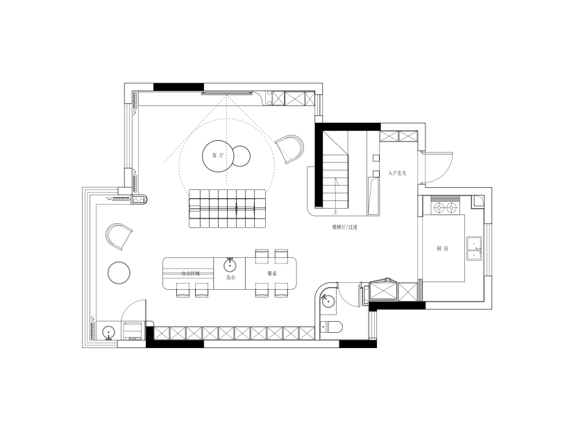 200㎡现代风|禧瑞江南：每一处留白都盛着生活的诗意-58