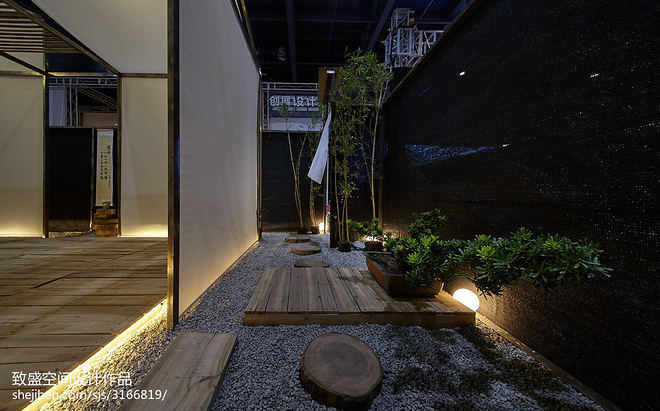 1万元商业展示50平米装修案例-10