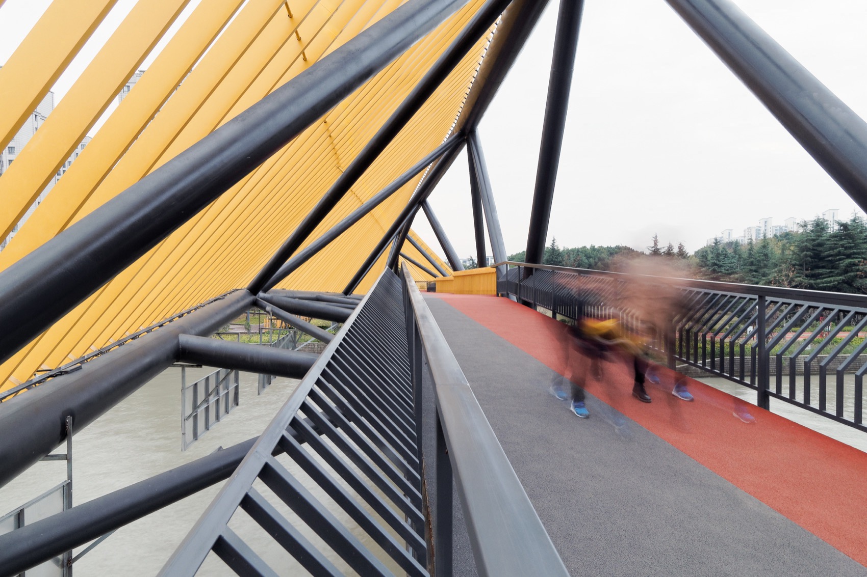 百穗桥·青浦南箐园北侧人行桥丨中国上海丨致正建筑工作室+博风建筑-113