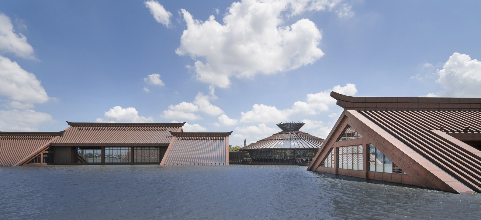 《上海松江广富林遗址文化展览馆》—— 传统与现代的完美融合-11