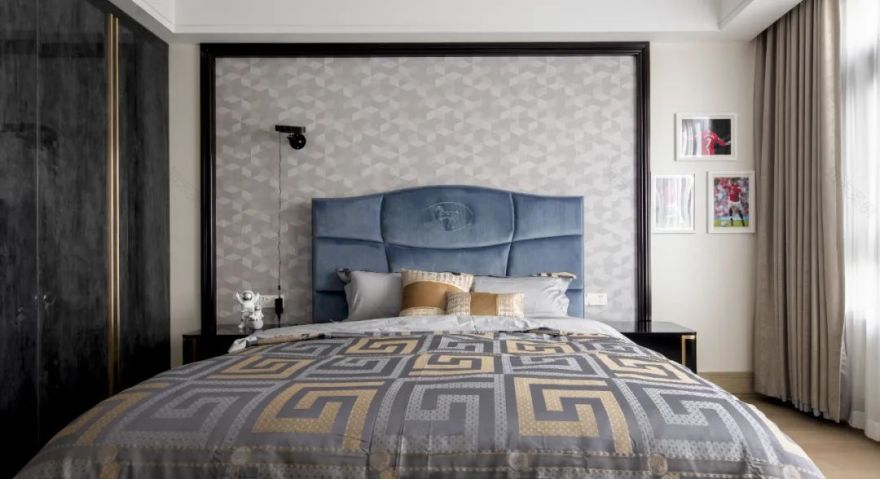 现代 235㎡轻奢住宅丨申远空间设计-21