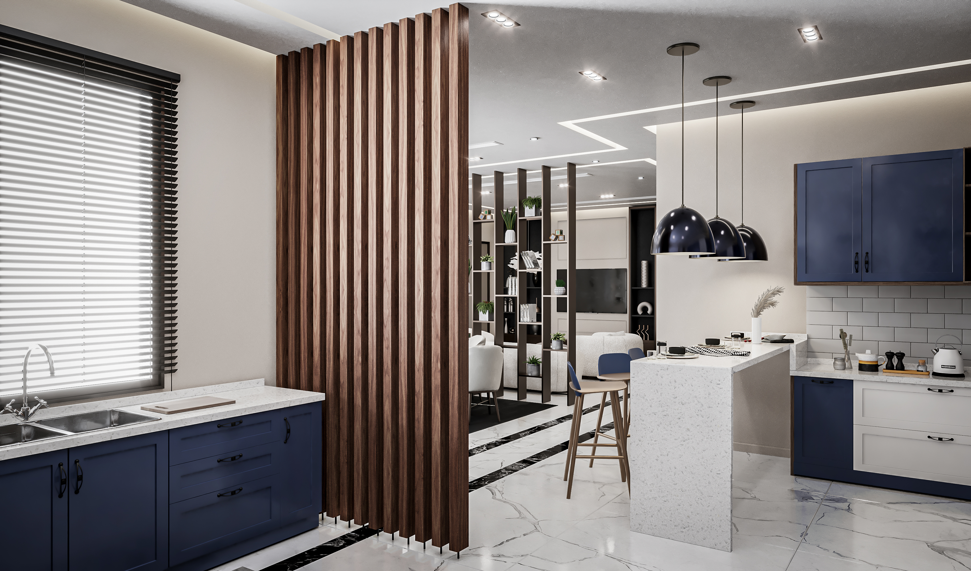 NEO CLASSIC VILLA 设计丨沙特阿拉伯利雅得-33