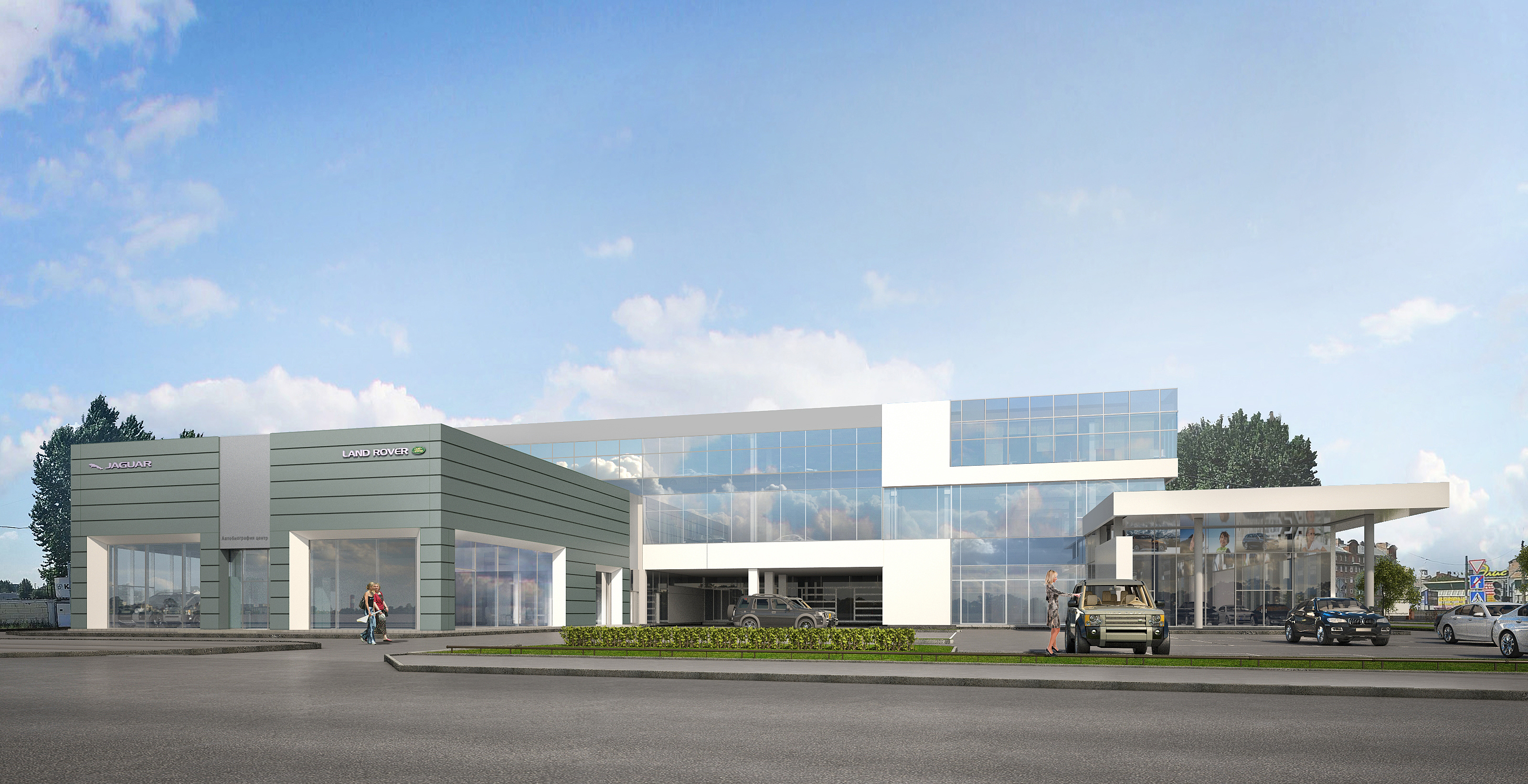 圣彼得堡 BMW、MINI、JLR 汽车展厅-7