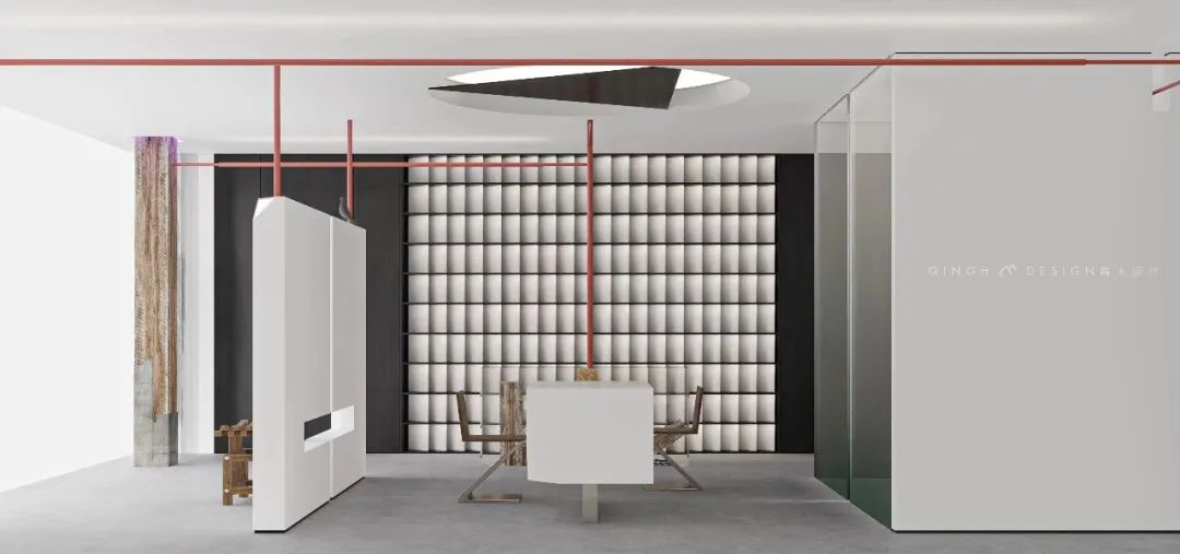 石窥·只此青绿·生命红线 · 拾積木作展厅设计丨中国河北丨青禾设计团队-27