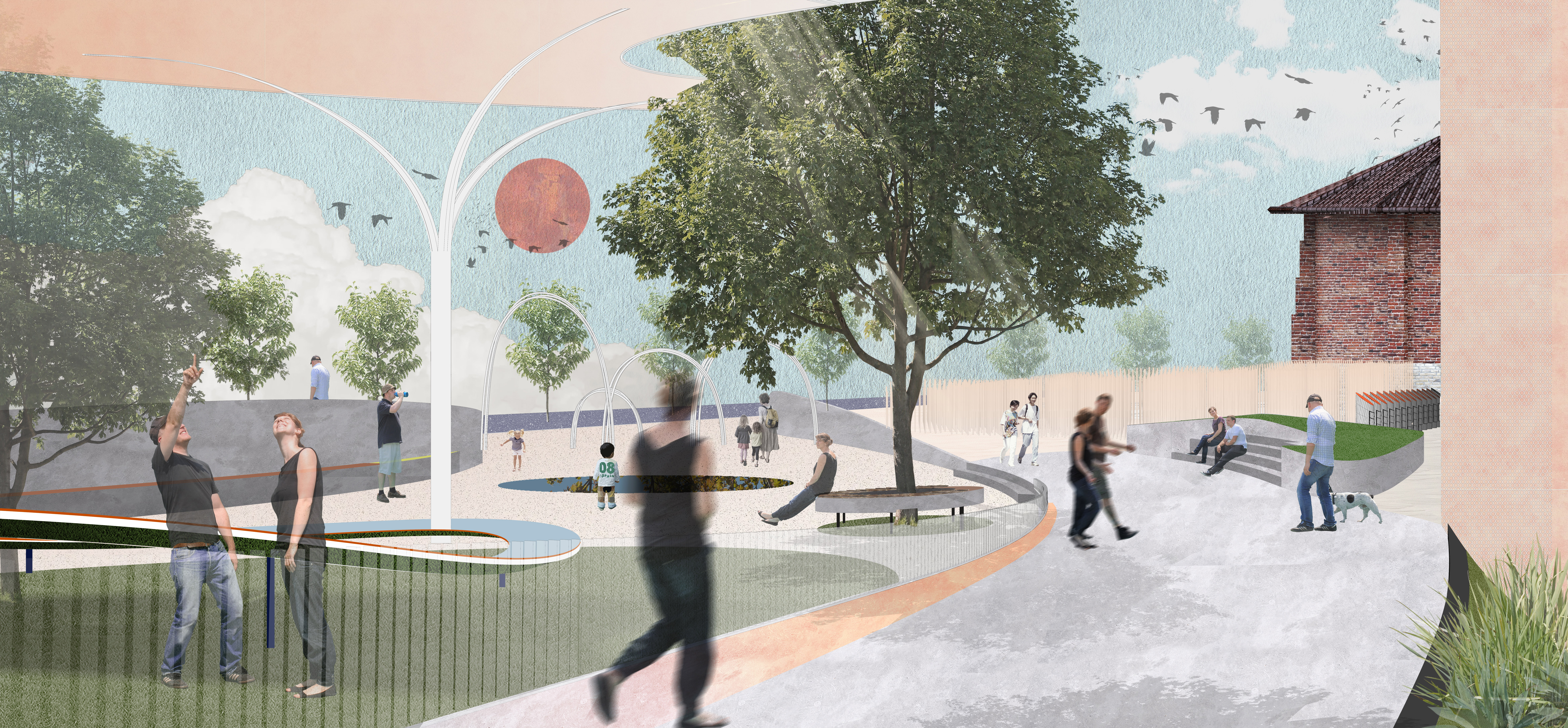 长沙市粮一库改造与再利用设计丨中国长沙丨湖南师范大学美术学院环境艺术专业-21