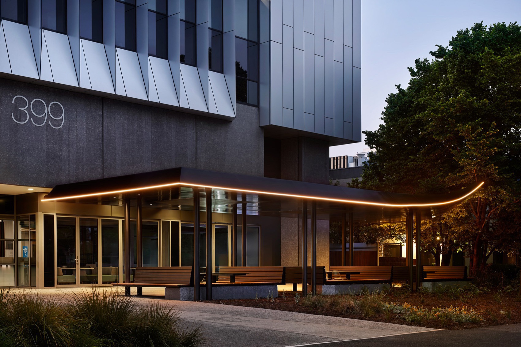 蒙纳士大学药学展亭，澳大利亚 / Splinter Society Architecture-33