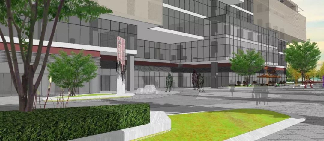 以折线力量,突破场所的边界 ▏旭辉华宇锦绣广场-62