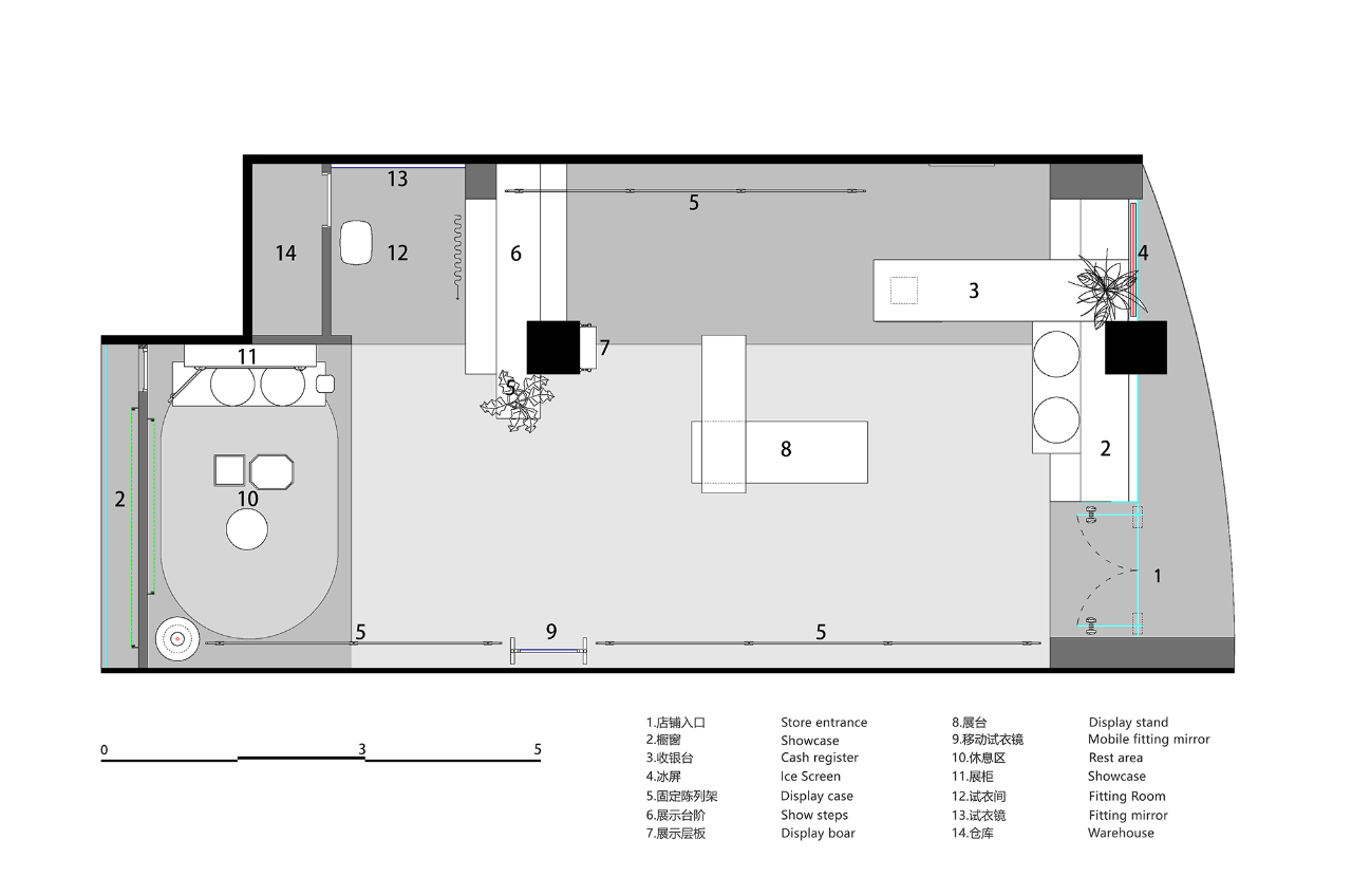 侒何莳AimeeHe Studio Retail Store丨中国深圳丨鲁班时代建筑装饰设计-79