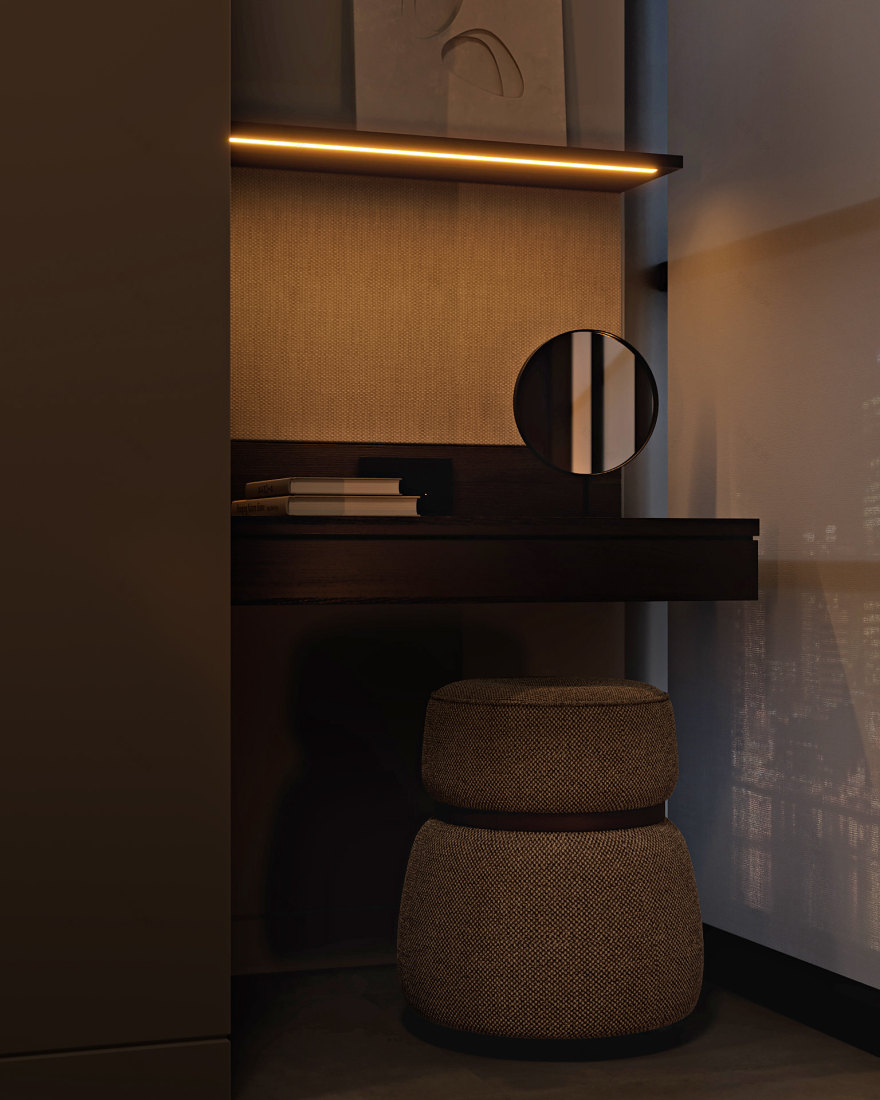 小型公寓室内设计丨阿联酋迪拜丨CGI-32