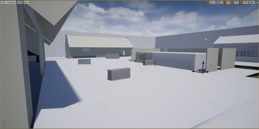 第一人称射击多人地图:炸弹堆放场-17