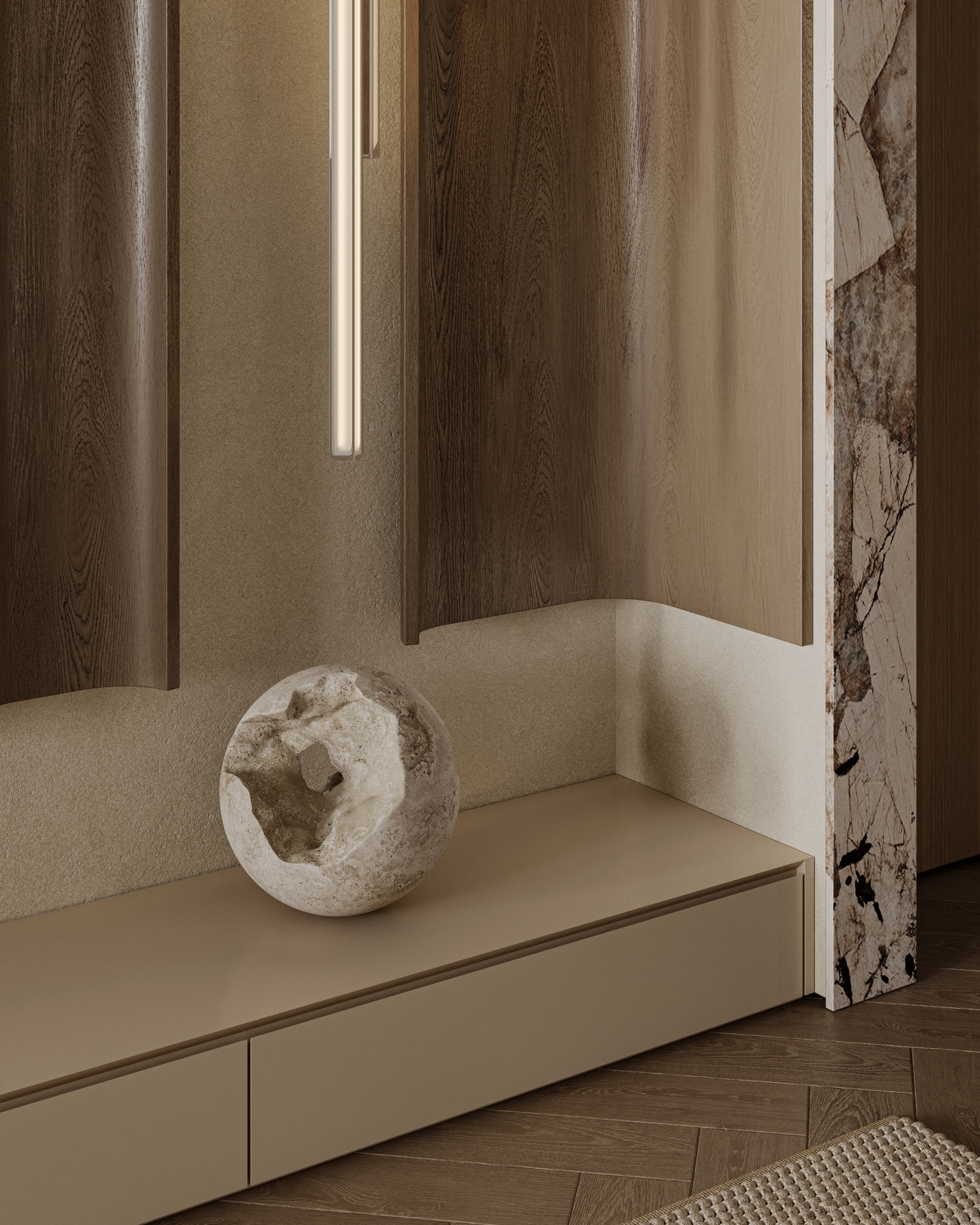 LATTE项目 客厅,餐厅及厨房丨Sher.Architects-19