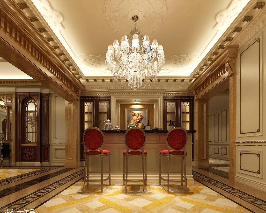 海逸王墅独栋别墅 | 石材与木质的奢华融合-3