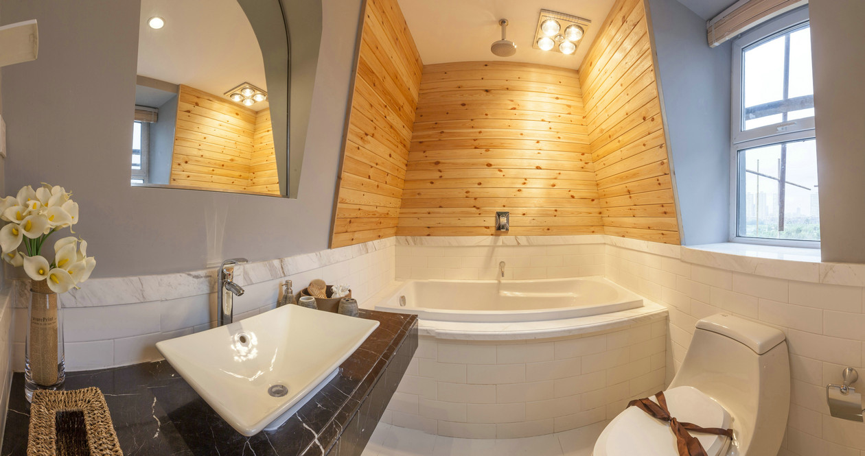 沈阳万锦香樟树洋房样板间——阳光加州风情-25