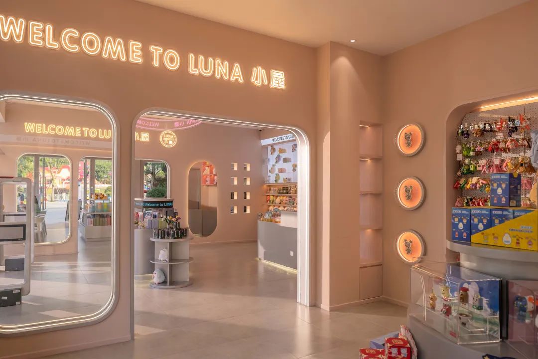 重庆欢乐谷 LUNA 小屋 · 甜酷风格商店设计丨中国重庆丨JD 集點设计工作室-49