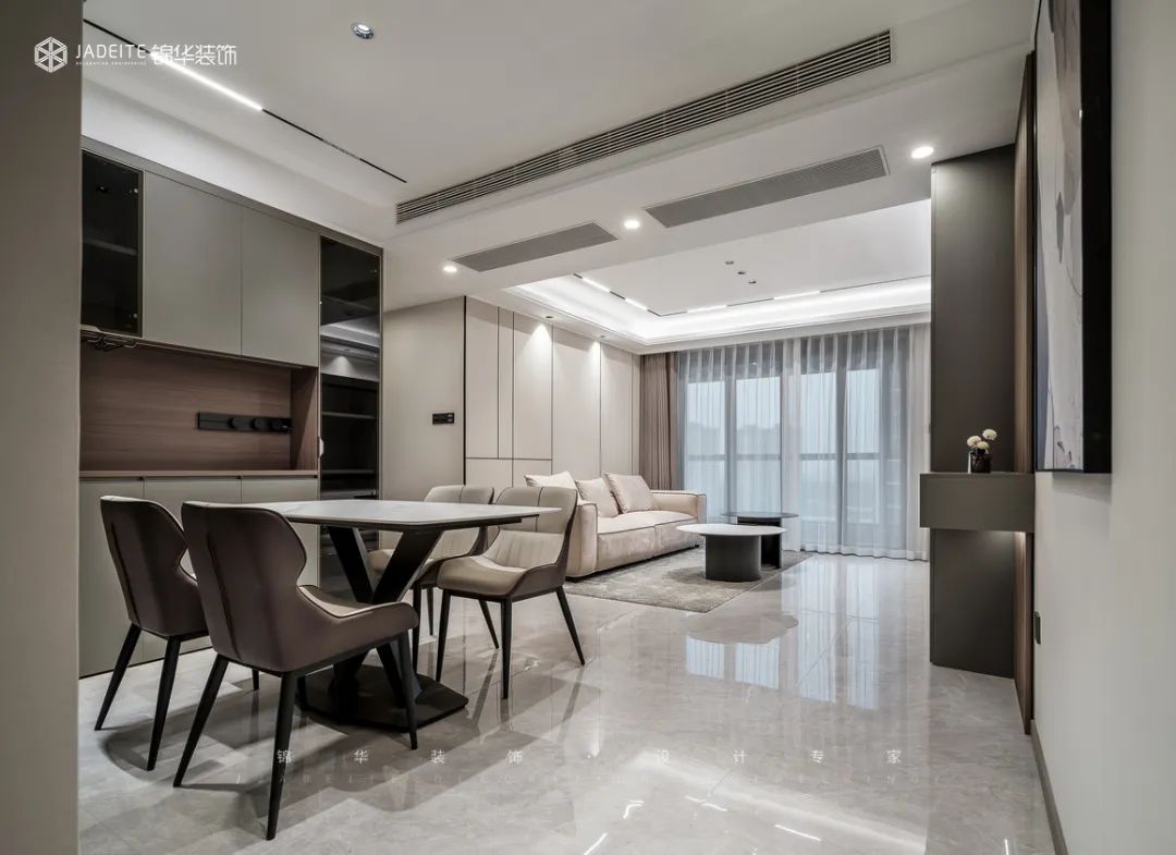 120㎡精装房改造丨锦华装饰-23