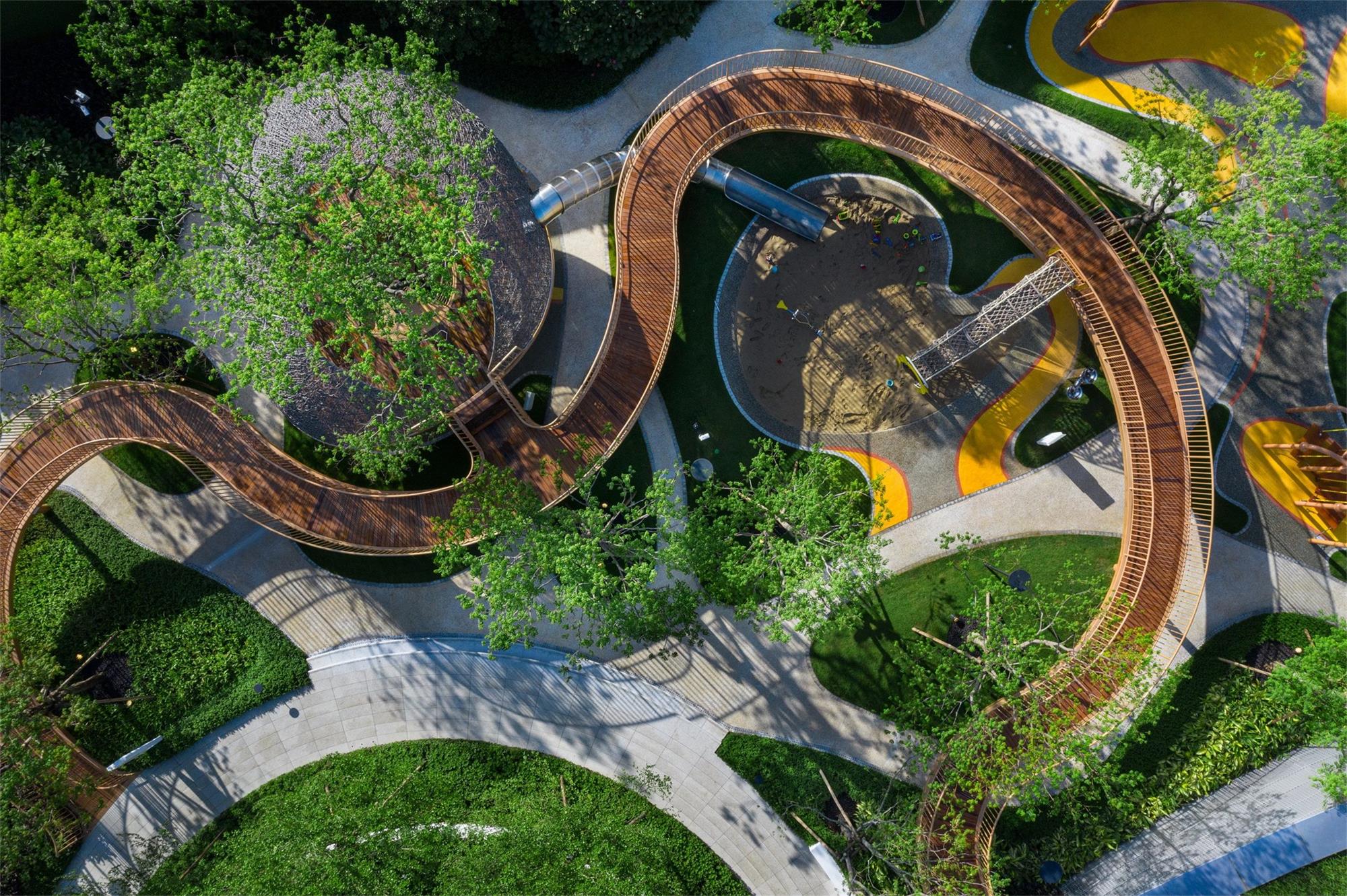 惠州华发旭辉•铂钻四季展示区景观-23