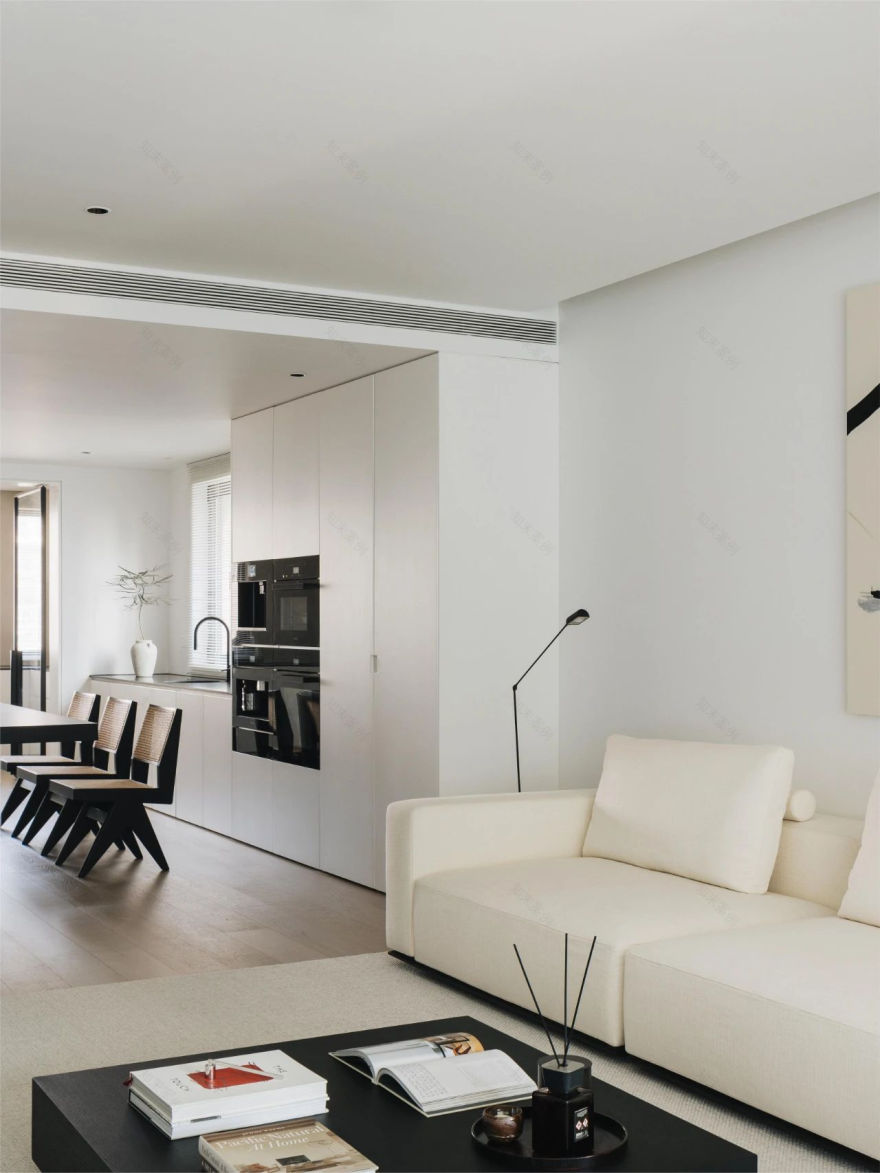 GZ 宅 黑白盒子大平层丨中国郑州丨MOOI TIMELESS 建筑室内设计事务所-3