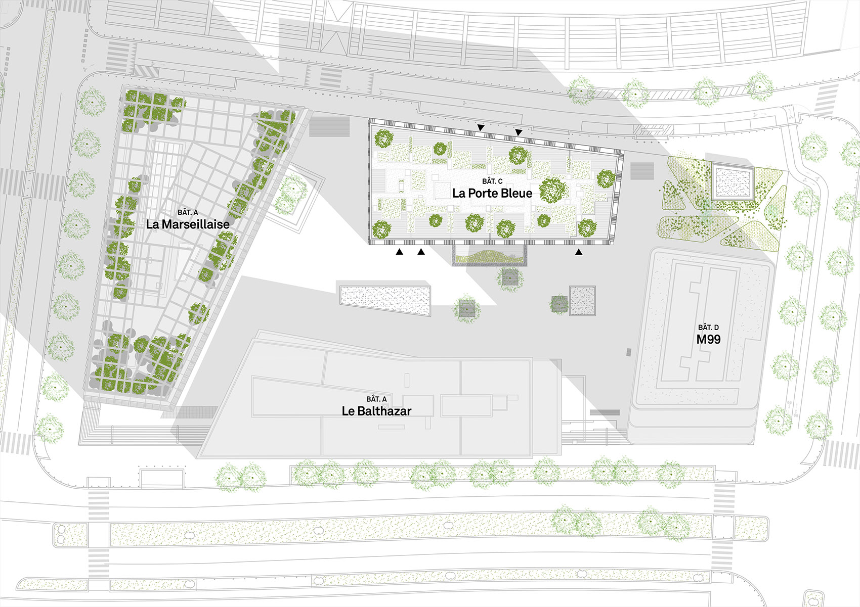 “蓝色大门”综合体丨法国马赛丨Pietri Architectes-30