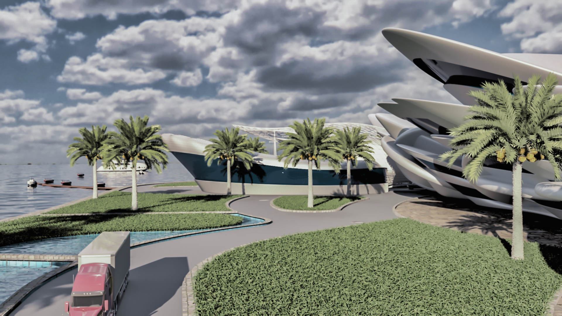 海蓝宝石毕业设计丨埃及丨埃及科技大学建筑系-44