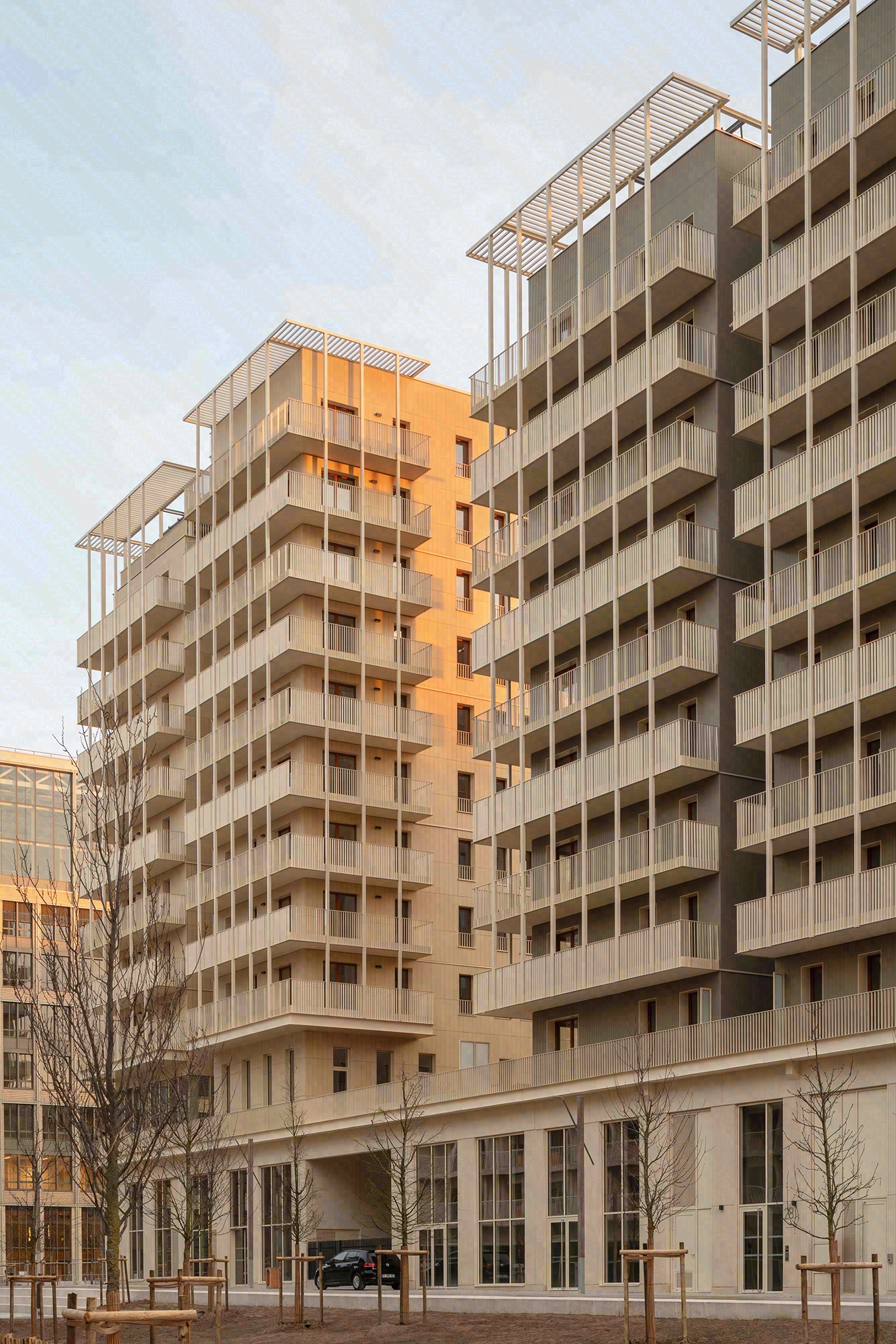 运动员村 E2B 地段丨法国丨CoBe Architecture & Paysage-45