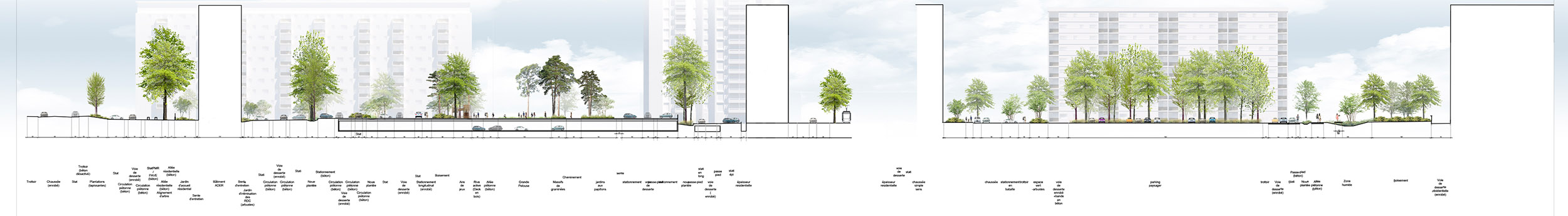 圣埃克苏佩里购物中心及其周边区域改造项目丨法国丨La Compagnie du Paysage,Tecta等多家-34