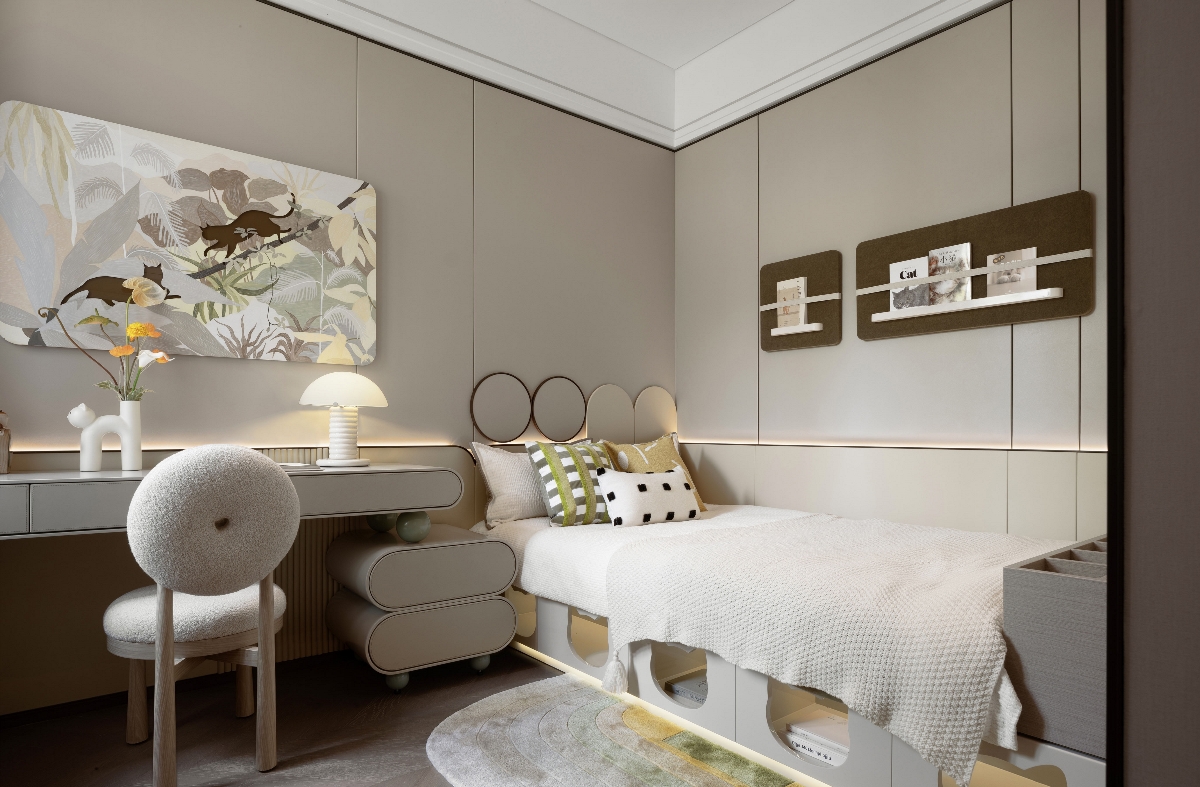 简约的形态，柔美的线条，将现代艺术审美融入空间-1