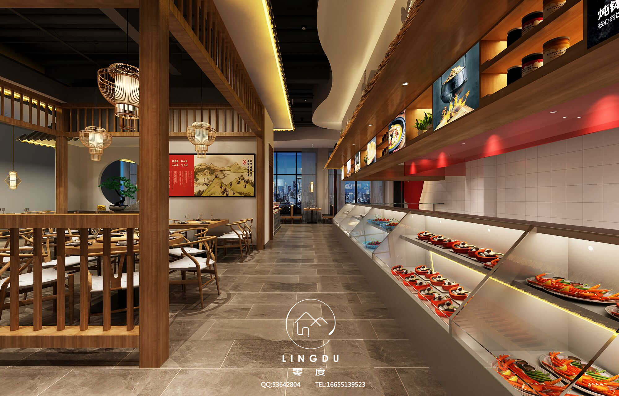 零度视觉设计餐厅作品 | 专业室内设计呈现-9