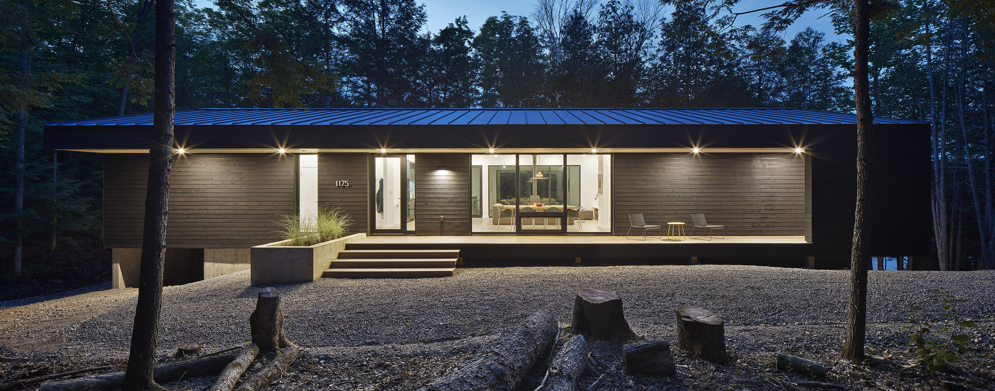 肯纳贝克湖边小屋丨加拿大丨Zerafa Studio-40