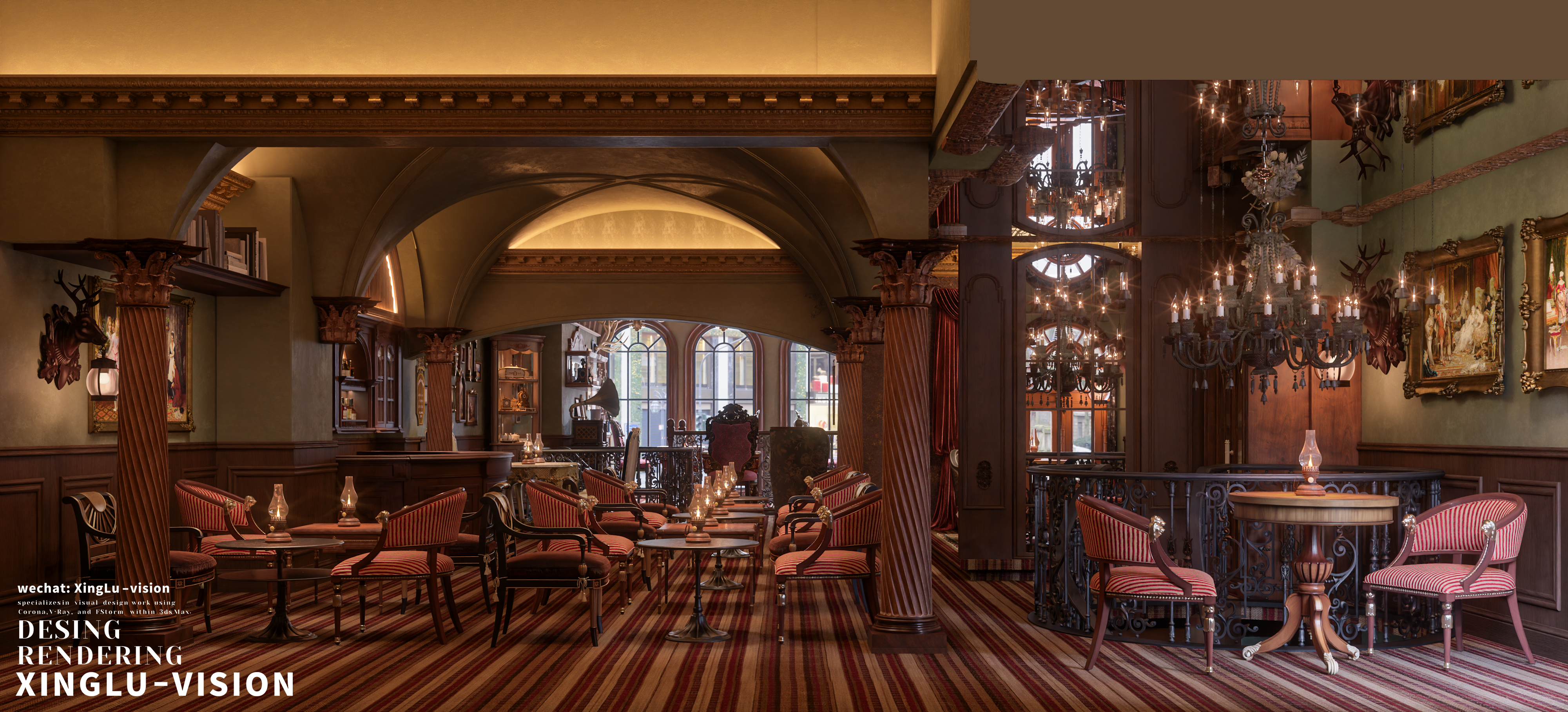 近期渲染·酒吧丨星路视觉-12