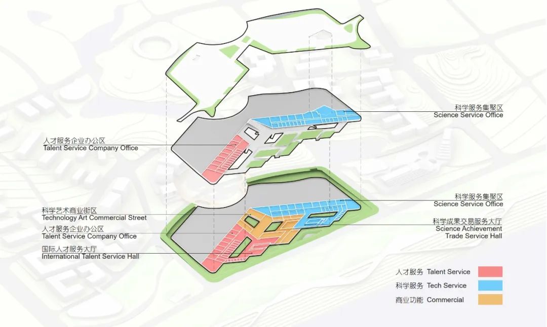 湘江科学城核心展示区标志性建筑方案设计丨中国长沙丨施耐德舒马赫（天津）建筑设计咨询有限公司,中国建筑设计研究院有限公司-57