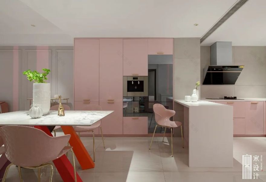 粉色梦幻空间,打造独立女性专属领地-24
