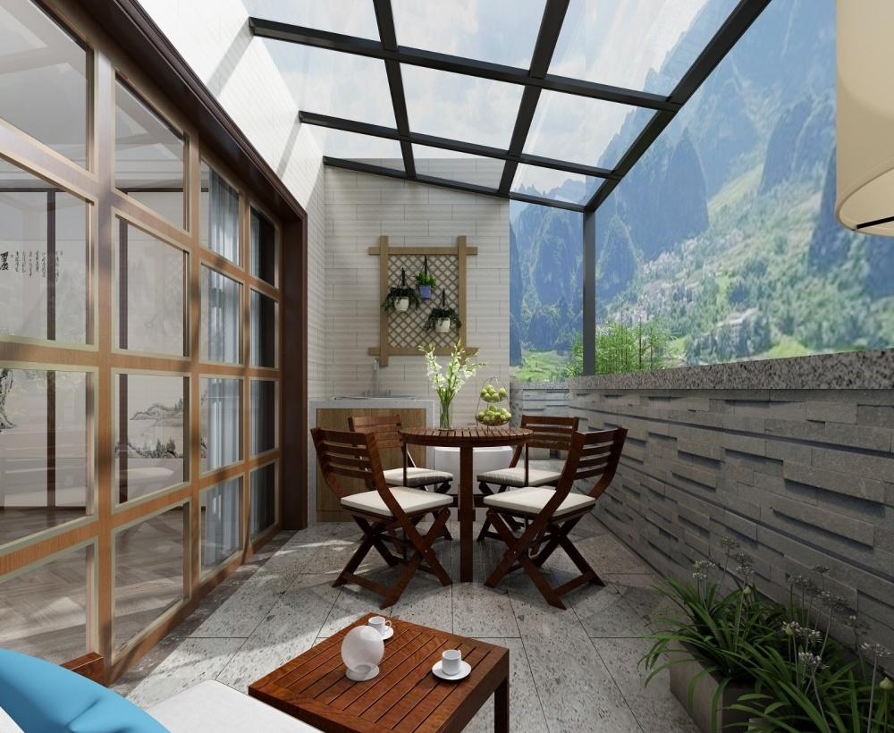 
万安县装修中式装修，别墅装修 -12