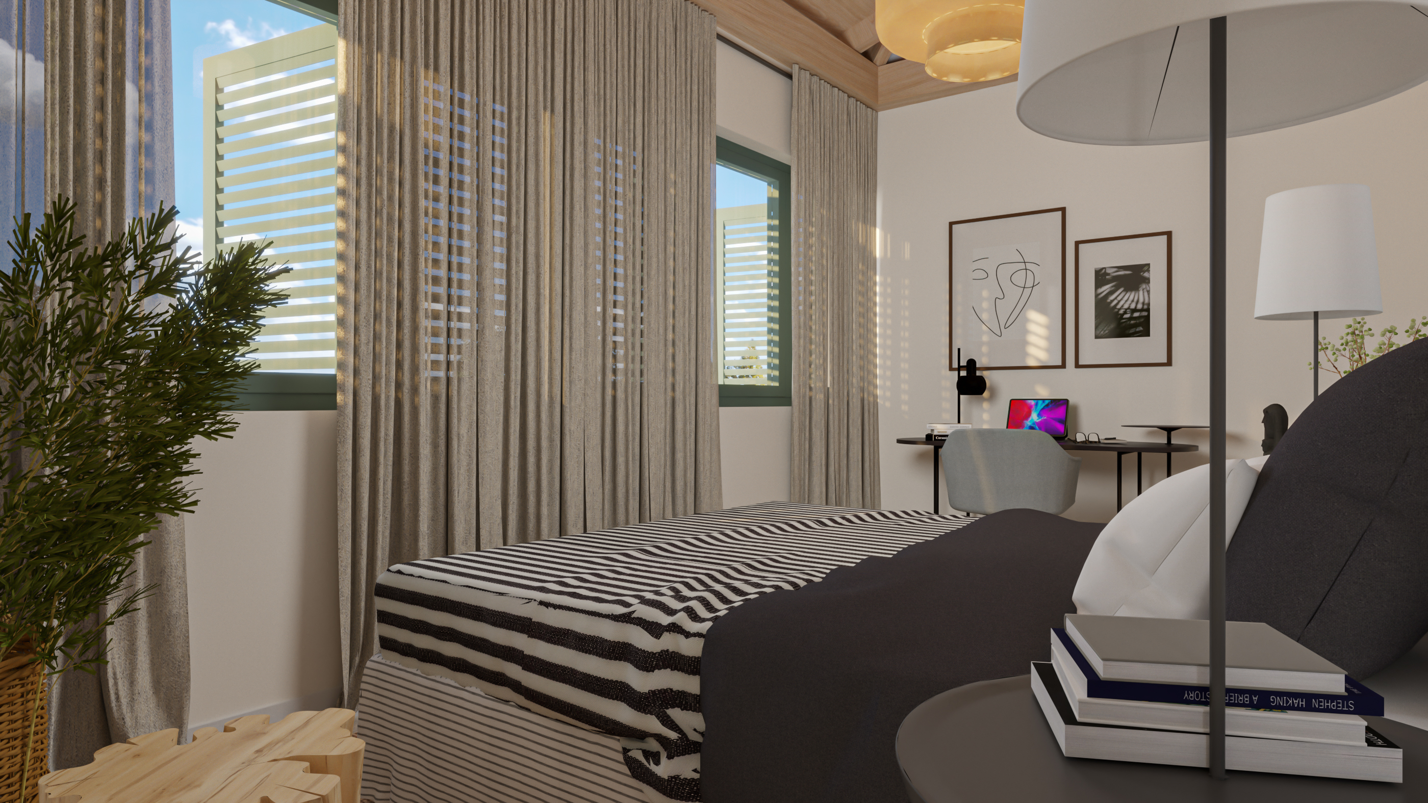 Bedroom with Bathroom-3