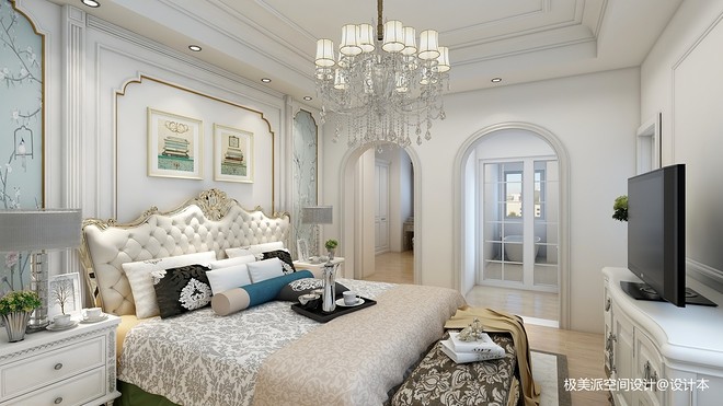 棕榈长滩三居150平米装修案例-15