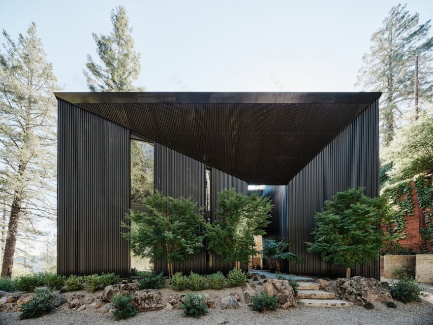 Mount Veeder Outpost 住宅丨美国加利福尼亚丨Atelier Jorgensen-2
