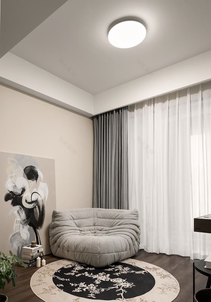 北欧风海归小姐姐的浪漫小户型之家-32