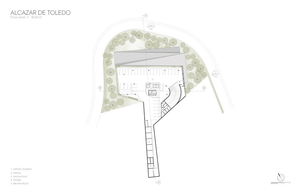 墨西哥城折叠空间豪宅，融入自然的线性设计-27